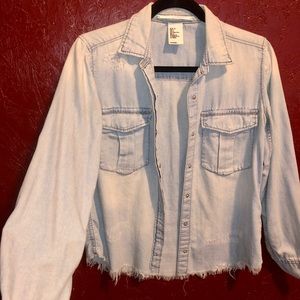 Denim Style Button Down